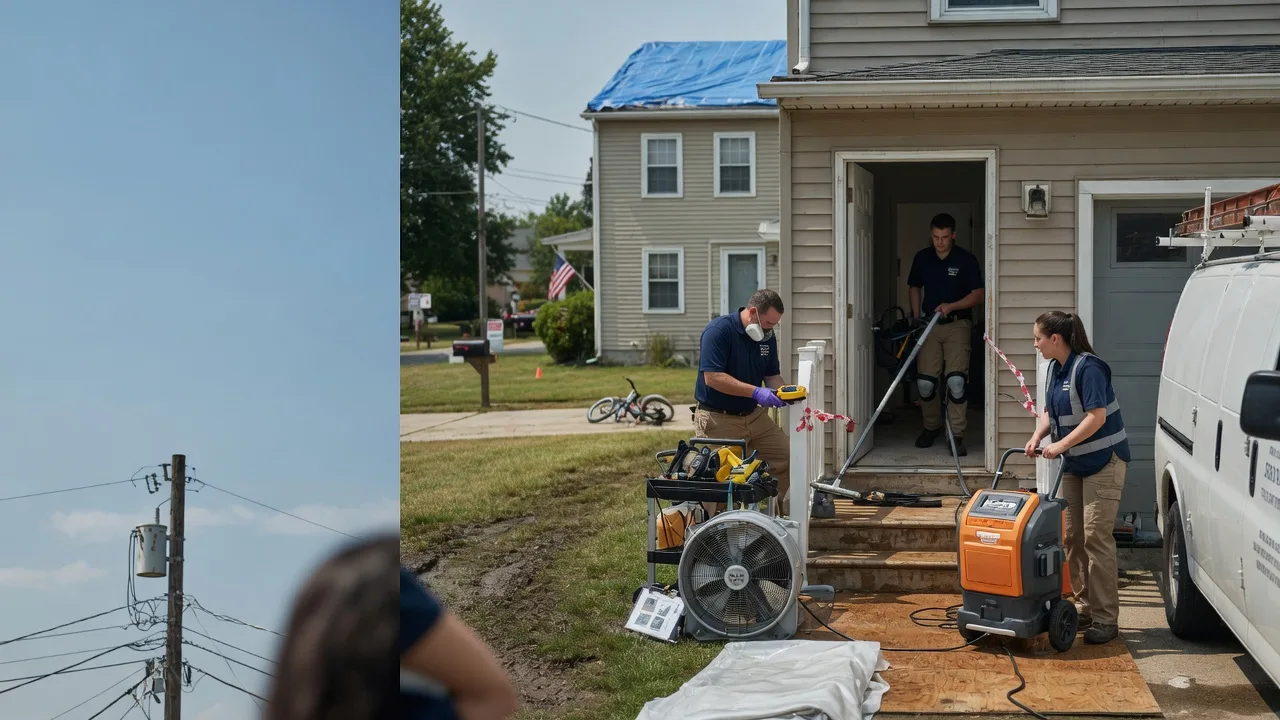 Water Damage Repair in Ridge Farm, IL near me